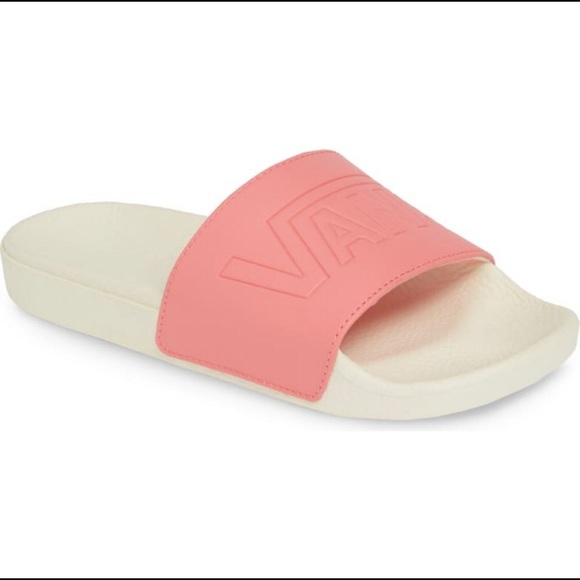 pink vans sandals